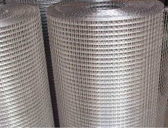 Pro.tec grillage métallique (mailles carrées)(1m x 5m)(galvanisé) grille  soudée grillage volière grillage clôture - Cdiscount Jardin